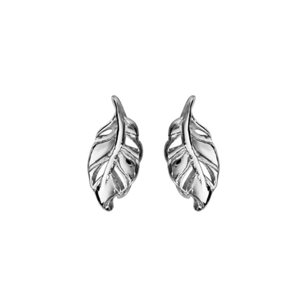 Boucles d'oreilles Argent 925 Feuille