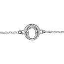 Bracelet Argent 925 Chaine Forçat Fer à Cheval