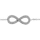 Bracelet Argent 925 et Zirconium Symbole Infini