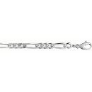 Bracelet Argent 925 Maille Figaro 1+3 4 mm