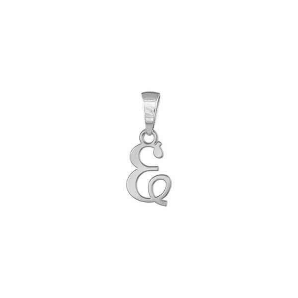 Pendentif Argent 925 Lettre Alphabet Initiale Anglaise E