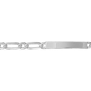 Gourmette Argent 925 Maille 1+1 Hawai 7 mm