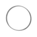 Bracelet Argent 925 Jonc Massif Rigide 3,8 mm Diam. 66