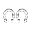 Boucles d'oreilles Argent 925 Fer à Cheval