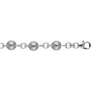 Bracelet Argent 925 Maille Boules Marseillaise 6 mm