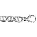 Bracelet Argent 925  Maille Marine Massive Ovale 19 cm