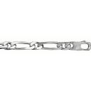 Bracelet Argent 925 Maille Figaro 1+1 7 mm