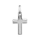 Pendentif Argent 925 Croix Plate 18 mm