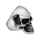 Bague Homme Acier 316 L Tête de Mort