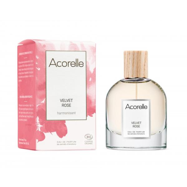 Eau de Parfum BIO Velvet Rose 50ml Acorelle