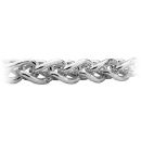 Bracelet Argent 925 Maille Palmier 18 cm