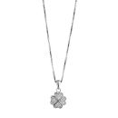 Collier Argent 925 + Pendentif 4 Coeurs