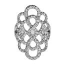 Bague Argent 925 Mode Multi Zirconium Sertis 