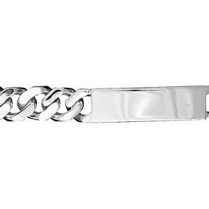 Gourmette Argent 925 Maille Serrée 12 mm