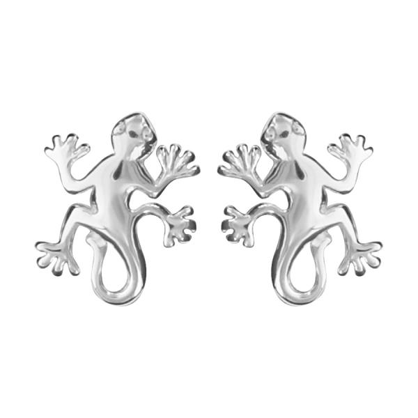 Boucles d'oreilles Argent 925 Salamandre