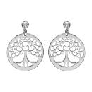 Boucles d'oreilles Argent 925 Arbre de Vie