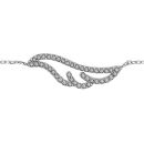 Bracelet Argent 925 et Zirconium Aile d'Ange