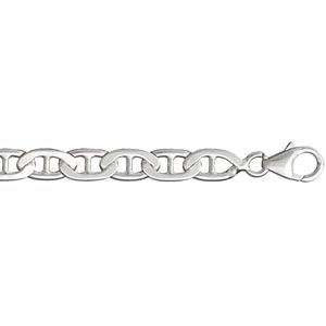 Bracelet Argent 925 Maille Marine 6,5 mm