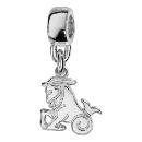 Charms Argent 925 Suspendu Capricorne 