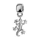 Charms Argent 925 Suspendu Salamandre