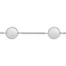 Gourmette Argent 925 Maille Gourmette Double Plaque Ronde