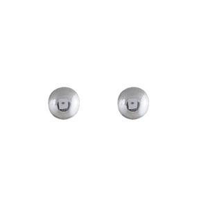 Boucles d'oreilles Argent 925 Boule 4 mm