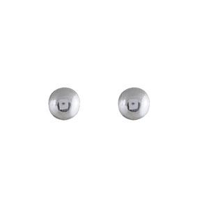 Boucles d'oreilles Argent 925 Boule 4 mm