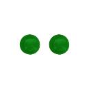 Boucles d'oreilles Argent 925 Boules Jade Vert 6 mm