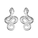 Boucles d'oreilles Argent 925 Serpent