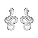 Boucles d'oreilles Argent 925 Serpent