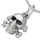 Pendentif Acier 316 L Tête de Mort