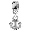 Charms Argent 925 Suspendu Ancre Marine