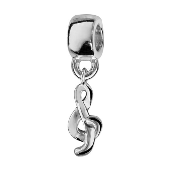 Charms Argent 925 Suspendu Clef de Sol