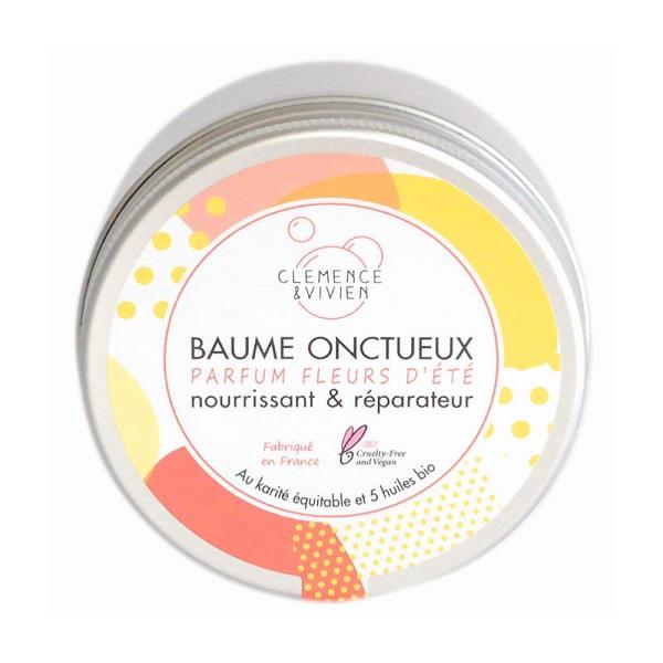 Baume Karité et 5 huiles Bio Fleurs d'été Clémence et Vivien