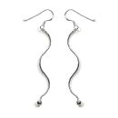 Boucles d'oreilles Argent 925 Spirale