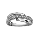 Bague Argent 925 Zirconium Blanc Sertis