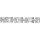 Bracelet Homme Acier 316 L Fin Maillon Forme H