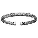 Bracelet Acier 316 L Rigide Tressé 60 x 50