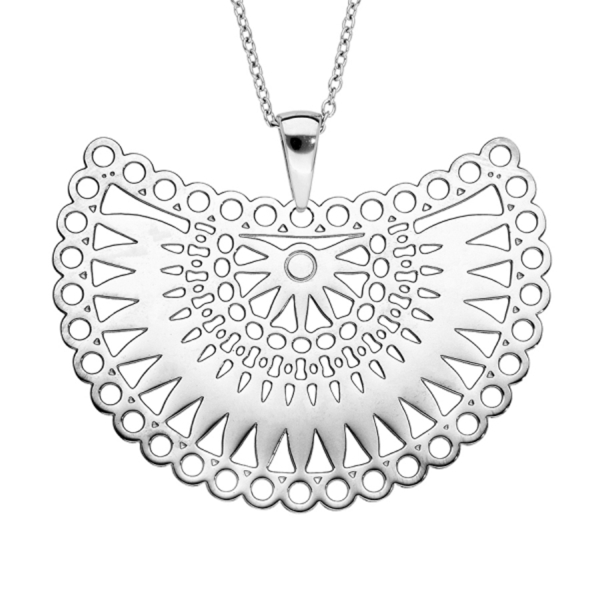 Collier Acier 316 L Crochet Soleil 