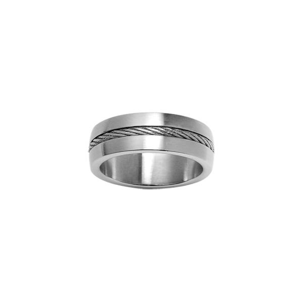 Bague Acier 316 L Vis et Cable