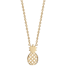 Collier Plaqué Or Ananas 