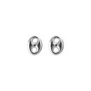 Boucles d'oreilles Argent 925 Grains de Café 8 mm