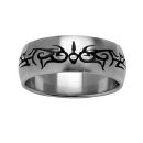 Bague Homme Acier 316 L  Tribal