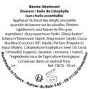 Déodorant Naturel Baume Douceur Peaux Délicates Autour du bain