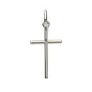 Pendentif Argent 925 Croix Sobre