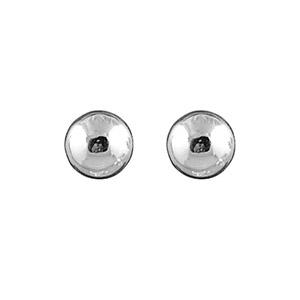 Boucles d'oreilles Argent 925 Boule 8 mm