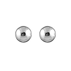 Boucles d'oreilles Argent 925 Boule 8 mm