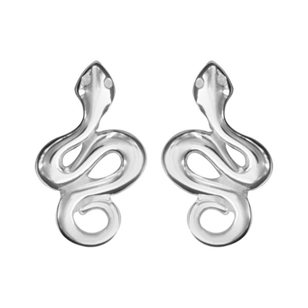 Boucles d'oreilles Argent 925 Serpent