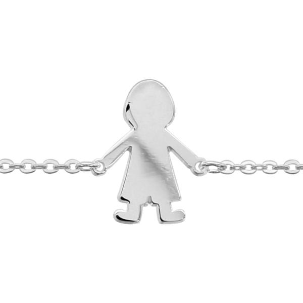 Bracelet Argent 925 Motif Garçon