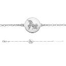 Bracelet Argent 925 Rondelle Licorne